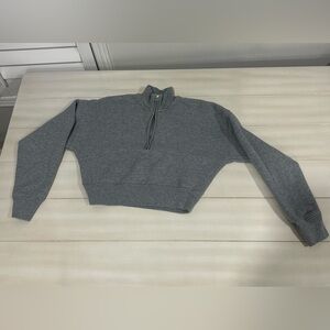 Wilfred gray 1/2 zip pullover size XS